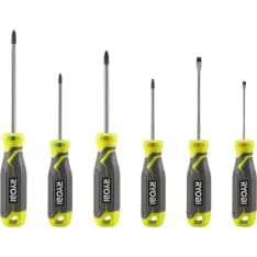 Ryobi RHSDS6PC 6-piece screwdriver set
