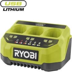 Ryobi RC43P 4V usb lithium 3-portinen laturi