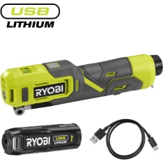 Ryobi RI4-120G 4V Lithium USB rechargeable air pump