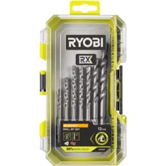 Ryobi RARXM7 7-piece concrete drill bit set