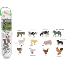 Collecta Mini farm animals in a tube