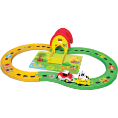 Bburago Junior Infinity Track Police or Fire Engine (1:1) car track