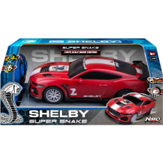 Nikko Shelby Super Snake 1:16 28 cm punainen radio-ohjattava auto