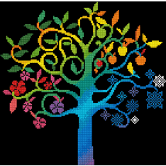 Diamond Dotz Wishing Tree diamond craft