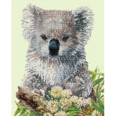 Diamond Dotz Koala & Eucalypus Blossom 40,5x50,5cm diamond work