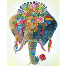 Diamond Dotz Bohemian Elephant 51x41cm timanttityö