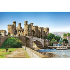 Diamond Dotz Conwy Castle Wales 75x50cm timanttityö