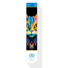 Diamond Dotz Neon Cat 45,70 x 35,50 cm timanttityö