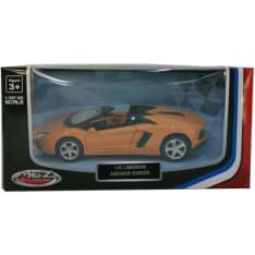 MSZ Lamborghini Aventador Roadster 1:43 die-cast pikkuauto (värilajitelma)