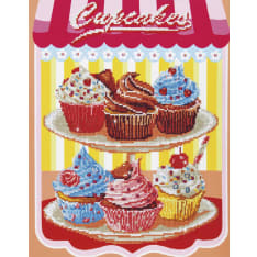 Diamond Dotz Cup cakes 40,6x50,8cm timanttityö
