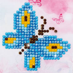 Diamond Dotz Butterfly sparkle 7,6x7,6cm diamond work