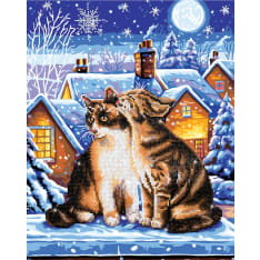 Diamond Dotz Stars Whiskers 40x50cm diamond work