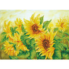 Diamond Dotz Hazy Daze Sunflowers 41x57cm diamond work