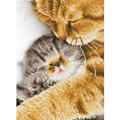 Diamond Dotz Tender Moment 30x41cm diamond work
