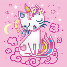 Diamond Dotz Uni-Kitty diamond art