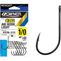 Owner Aki Light 12 pcs sea fly hook