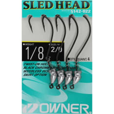 Owner Sled Head 4 kpl jigipää