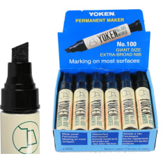 Kapel musta jumbo permanent markers tussi