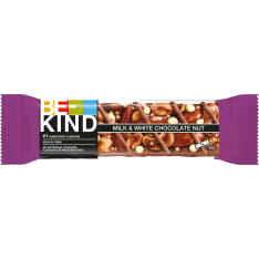 BE-KIND Milk&White Choc Nut bar (40g)