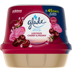 Glade Cherry & Peony 180 g ilmanraikastinhyytelö