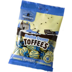 Walkers English Creamy Toffee 150 g candy bag
