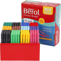 Berol Markers Colour Broad Assorted Colours 288-Classpack