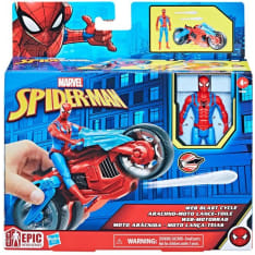 Spider-Man Playset Vehicle and Figure 10 cm ajoneuvo ja hahmo