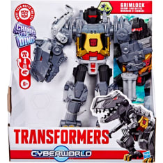 Transformers Cyberworld Figure Chomp & Battle Grimlock 25 cm