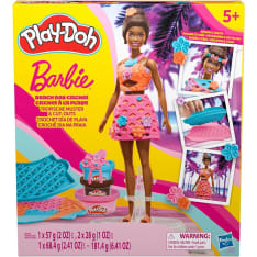 PLAY-DOH BARBIE playset Beach day crochet