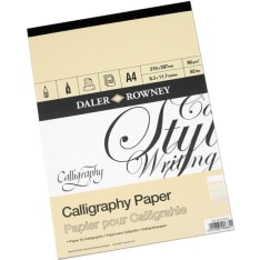 Daler Rowney A4 Calliagraphy Paper
