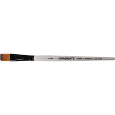 DR Graduate Flat Wash synthetic fiber brush