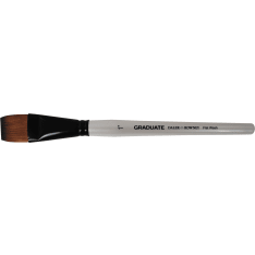 DR Graduate Flat Wash synthetic fiber brush