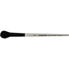 DR Graduate Black Goat Round Mop, Goat Hair brush