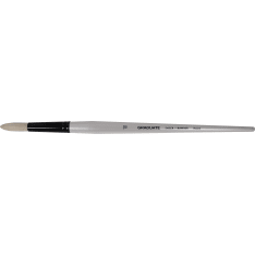 DR Graduate Hog bristle Filbert, hoghair brush