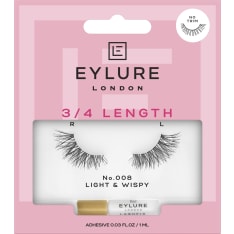 Eylure 3/4 length false eyelashes and glue