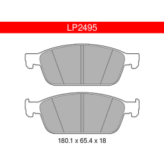 Delphi LP2495 Ford Front Brake Pad Set