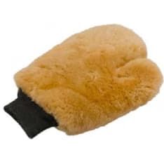Flexipads brown lambswool wash glove