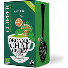 Clipper Reilun kaupan Luomu 40g / 20 pussia vihreä chai tee