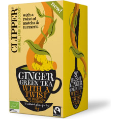 Clipper Inkivääri & Matcha Luomu 20ps vihreä tee