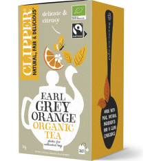 Clipper Earl Grey & appelsiini Luomu 20ps musta tee