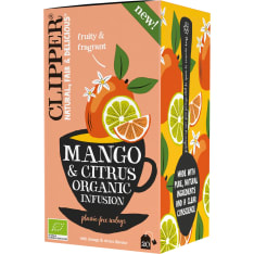 Clipper Mango & sitrus Luomu 20ps / 36g yrttihauduke