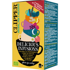 Clipper Delicious Infusions organic variety pack 20bags / 38g