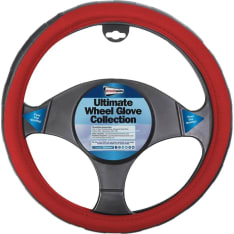 Streetwize 38cm black/red wheel cover