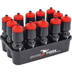Precision juomapullo 12 kpl + kantoteline
