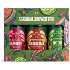 The Body Shop Seasonal Shower Gel Trio lahjapakkaus