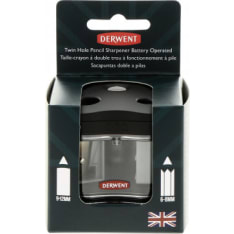 Derwent Battery Operated Twin Hole Sharpener