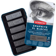 Derwent XL Graphite 6 kpl grafiittiliitu