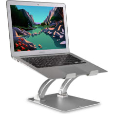 Desire2 Dual Pivot Riser aluminum laptop stand