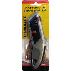 Finbullet Quick Pro pikaterä mattopuukko