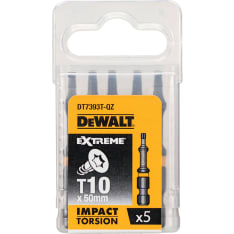 Dewalt 57mm 5kpl Torsion-Impact ruuvauskärki